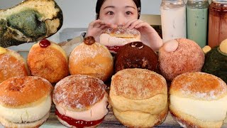 ASMR 단언컨대 제 인생 도넛 🍩이였어요💕 도너츠 10종류 리얼먹방  10 types of donuts Dessert MUKBANG [upl. by Trawets]