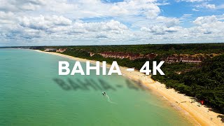 Praias de Arraial D´Ajuda e Trancoso  Bahia 4k  Drone Footage [upl. by Anawaj923]