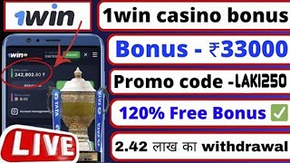 1win casino bonus use 1win casino bonus  1win casino bonus use kaise kare [upl. by Biegel]