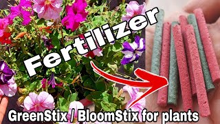 Fertilizer for plants in garden  pot GreenStixBloomStix Review [upl. by Cryan488]