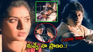 Prashanth amp Divya Bharati Beautiful Love Scene  Comedy Express [upl. by Annekahs]