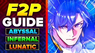 Emblem Sigurd ABYSSAL Infernal Lunatic F2P No SI amp No Seals Guide  Fire Emblem Heroes FEH [upl. by Crelin]