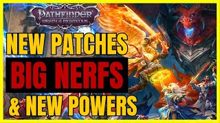 PF WotR  PATCH 230bb NEWS BIG NERFS NEW ABILITIES amp DRAGON Powers [upl. by Haeli]