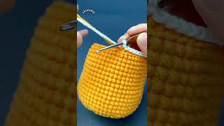 how to crochet a bag for beginners 초보자를위한 가방 코바늘 뜨개질 방법 初心者のためのかぎ針で編むバッグの作り方 crochet 뜨개질 shorts [upl. by Wendin]