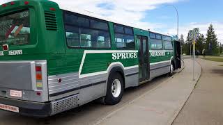 Spruce Meadows Bus 3031 Old MCI Classic [upl. by Inanak435]