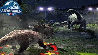 Jurassic World Alive Android Gameplay NEW ARENA UNLOCKED NUBLAR JUNGLE [upl. by Tarr]