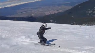 Skiing in Bansko Bulgaria March 24 [upl. by Erwin]