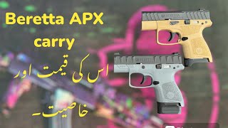 Beretta APX Carry Best Conceal Pistol USA 🇺🇸  Haider Arms [upl. by Eidnar]