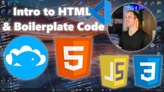 1 Introduction to HTML amp Boilerplate Code [upl. by Lew]