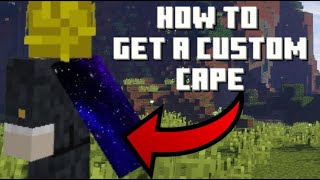 How to get a custom cape in Minecraft Bedrock [upl. by Anurb]