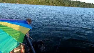 Fishing on Brookeville Lake Indiana [upl. by Orel89]