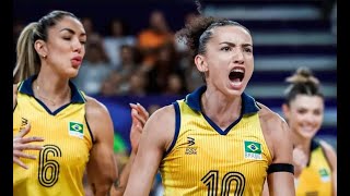 BRASIL X ESTADOS UNIDOS AO VIVO  VOLEI FEMININO SEMIFINAL OLIMPIADAS PARIS 2024  COMENTÁRIOS [upl. by Chud335]