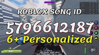 6 Personalized Roblox Song IDsCodes [upl. by Alimaj177]