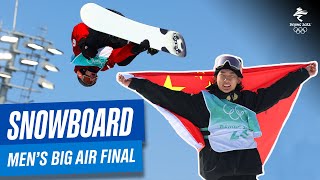 Snowboard  Mens Big Air Final  Full Replay  Beijing2022 [upl. by Yup]