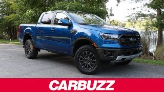 2019 Ford Ranger Test Drive Review Turbo Hauler [upl. by Yecrad991]