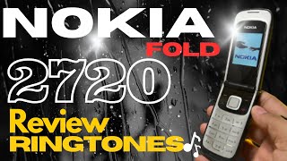 Nokia 2720 fold review  Nokia 2720 fold ringtones  Nokia 2720 fold in 2023 [upl. by Caritta]