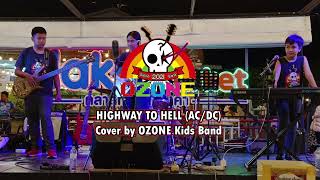 HIGHWAY TO HELL ACDC  Cover by OZONE Kids Band [upl. by Anamor622]