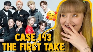 REACTION TO STRAY KIDS CASE 143 JAPANESE VER ON THE FIRST TAKE [upl. by Ynamad631]