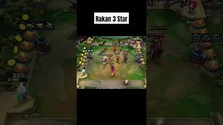 Rakan 3 Star tft teamfighttactics 3star rakan [upl. by Holmen283]