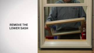 Weatherstrip Replacement on Andersen® 400 Series TiltWash DoubleHung Windows [upl. by Ambie]