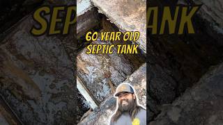 Customer dug up this entire 60 year old septic tank shorts [upl. by Heidie]