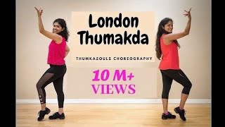 London Thumakda  Queen  Easy Dance Steps  Thumka Souls Choreography [upl. by Meggy]