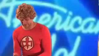 American Idol Worst Singer Ever 7 The Super Hero [upl. by Maynord]