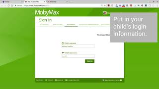 MobyMax  Parent Sign in [upl. by Ailuj]