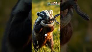 Dont Mess With Honey Badgers shortsquot shorts nature [upl. by Rollie]