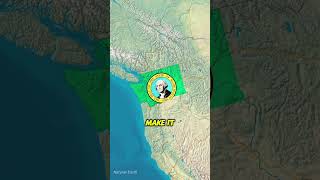 Retirement State usa facts reel youtubeshorts map geography california newyork illinois [upl. by Kalindi]