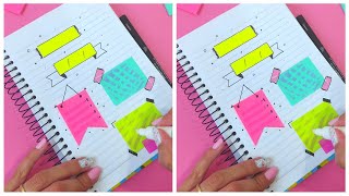 Decorando Caderno com Postit [upl. by Roseanne]