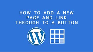 Bluehost WordPress Tutorial Add new page and link through to button Elixar Theme [upl. by Larina25]