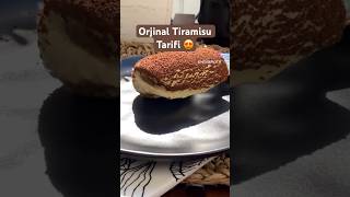 Orjinal Tiramisu Tarifi 🤎Aradığınız Tarif  Hemen Deneyin🌟 tiramisu tiramisutarifi tatlı tarif [upl. by Ahtibat]