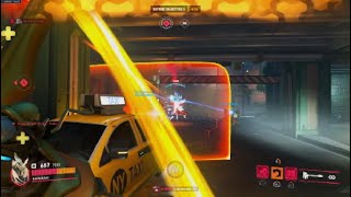 Double Bastion Double Pockets And One Ragequit  Overwatch 2 Quickplay Hacked Gameplay [upl. by Zealand]