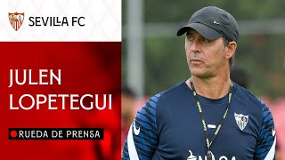 ⚽Rueda de prensa con Julen Lopetegui en directo previo al partido contra el Córdoba CF 🚨 [upl. by Catrina259]