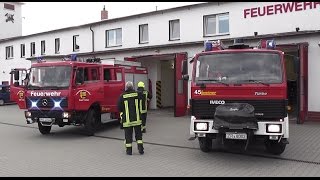 Dorfsirene  Tesla AZD 501  Scheunenbrand Einsatz für die Feuerwehr Triebes [upl. by Assenal694]