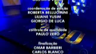 Encerramento Fantastico nÂº 2000 26022012 com outro tema [upl. by Biamonte]