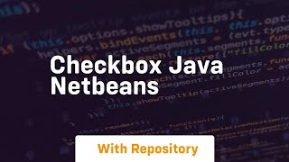 checkbox java netbeans [upl. by Aihsemek]