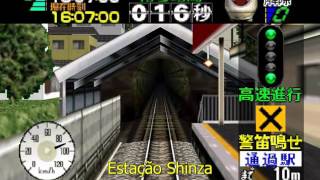 Densha de Go 64  Nintendo 64  Linha Hokuhoku  681 2000 [upl. by Onnem]