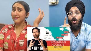 Indian React to Tour of US Accents  Part One [upl. by Nattie]