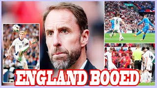 England booed off on haunting Euro 2024 sendoff as Gareth Southgate dealt injury concern [upl. by Eam]