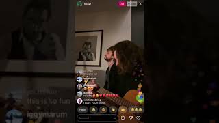 Hozier  NFWMB instagram live [upl. by Akihsar]