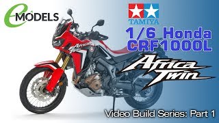 Tamiya 16 Honda CRF1000L Africa Twin 16042 Part 1 [upl. by Atineg114]