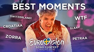 Eurovision 2024 BEST MOMENTS that made it ICONIC [upl. by Nahtannhoj]