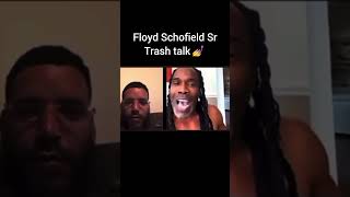 Floyd Schofield father TRASH TALKING Gervonta Davis [upl. by Manup]