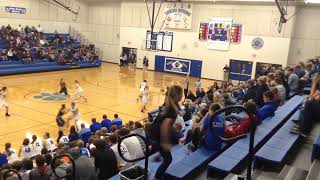 West Lyon Girls Basketball vs Okoboji 11292016 20162017 Season [upl. by Arlette511]