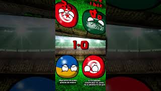 UCRANIA en el mundial de ALEMANIA 2006 countryball [upl. by Euqinomod]