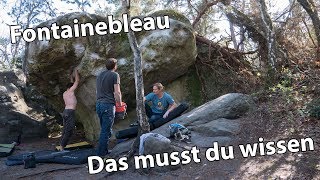 Bouldern in Fontainebleau  das solltest du wissen  Tipps [upl. by Portwin]