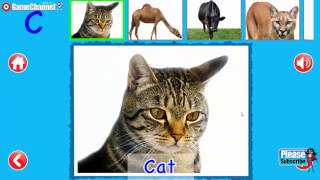 Kids Animal ABC Alphabet sound Educational Games Learning Alphabet Games For Children 2 [upl. by Jacoba]