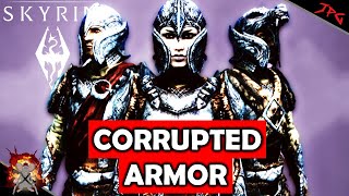 SKYRIM HOW To Get Vigil Corrupted And Silver Wolf Armor  Anniversary Edition Armor Guide [upl. by Jehoash790]